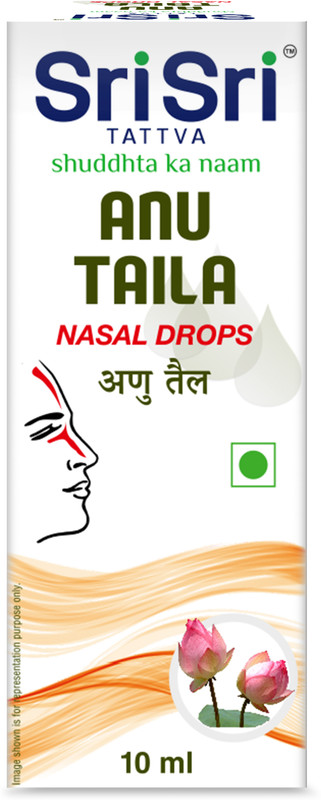 Sri Sri Tattva Anu Taila | Nasal Drop | 10 Ml Each(Pack of 2, 20 ml)