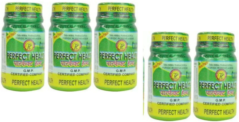SCOT Perfect Health Capsule For Weight Gain, Liver Disease, Gastric Pack of 5(Pack of 5, 250 Capsules)
