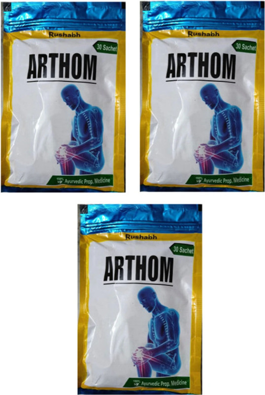 ARTHOM ATHOM PAIN CHURNA FOR JOINTS PAIN(Pack of 3, 135 g)