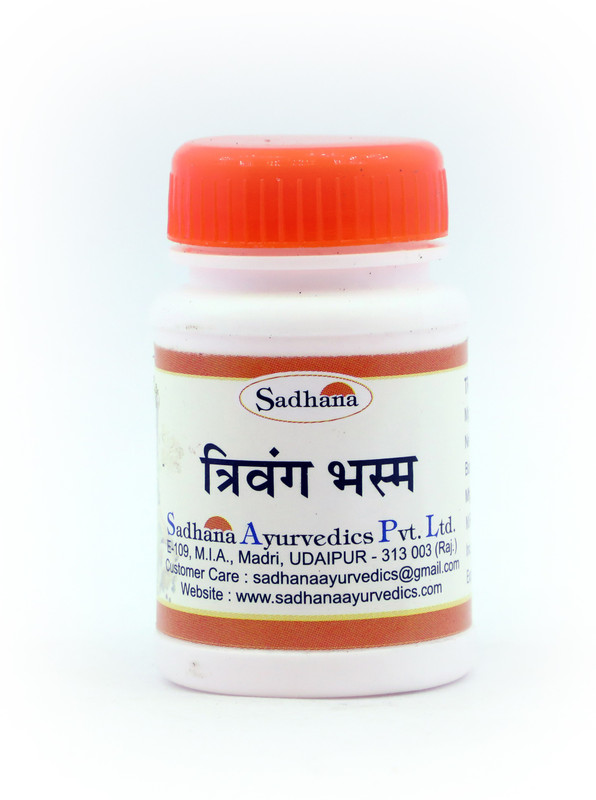 Sadhana Ayurvedics Trivang Bhasma-5 Grams (set of 2)(Pack of 2, 5 g, 5 g)