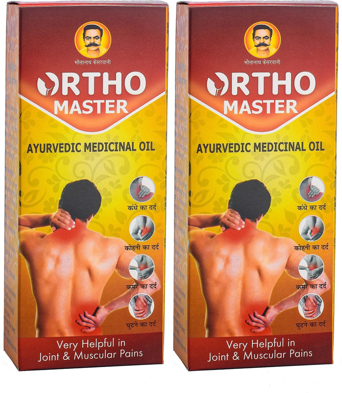 Ortho Master Ayurvedic Medicinal Pain(Pack of 2, 200 ml)