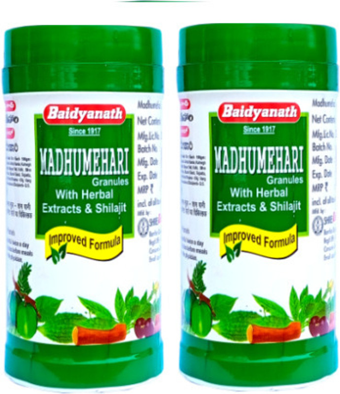 Baidyanath Madhumehari Granules -100 g (Pack of 2)(Pack of 2, 200)