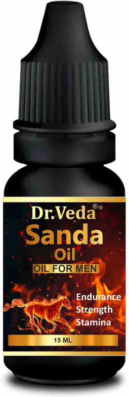 DR.VEDA Sanda Oil For Men Boost Stamina Energy Endurance(15 ml)