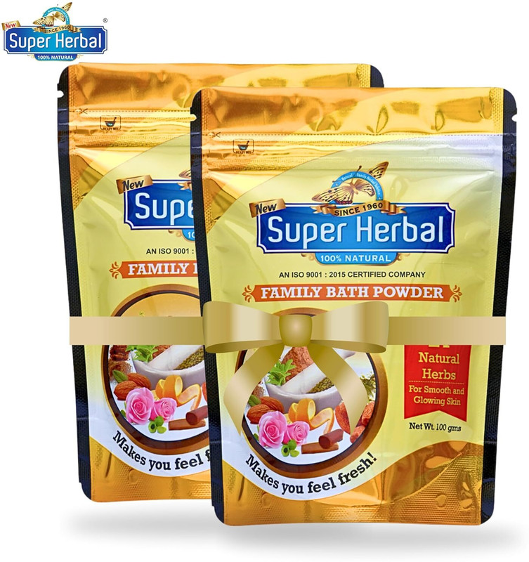 New Super Herbal Family Bath Powder(100)