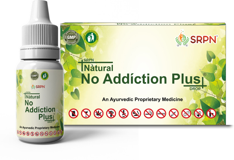 SRPN Natural No Addiction Plus Anti Addiction Alcohol Free No Addiction Drops(30 ml)