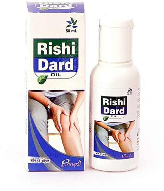 NID Rishi dard Ayurvedic Pain Relief Oil For joint, Knee, Shoulders, Liquid (50 ml)(50 ml)