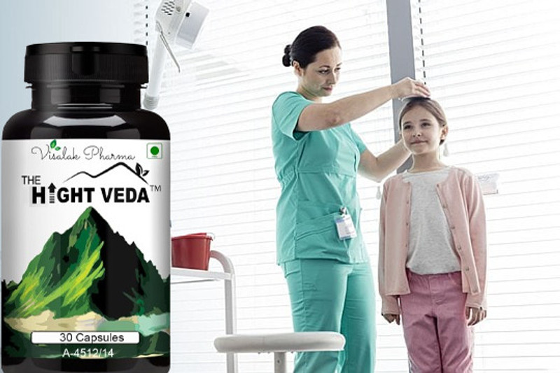 visalak pharma Hight Ueda-Increase Height & Boost Confidence 100% AYURVEDIC(30 Capsules)