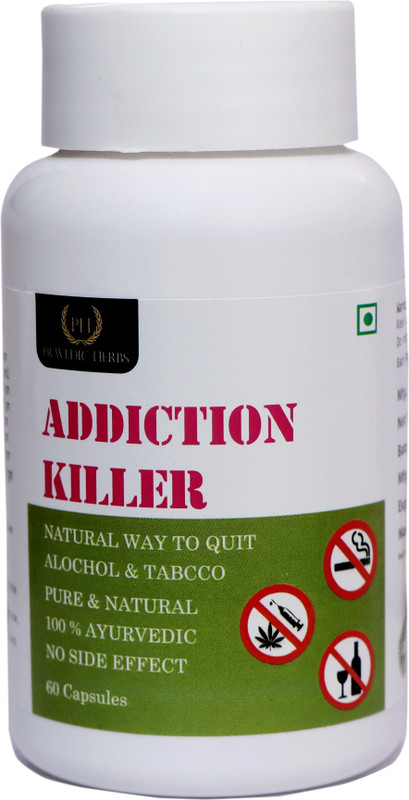 pravedic herbs ADDICTION KILLER (NASHA FREE)(60 Capsules)