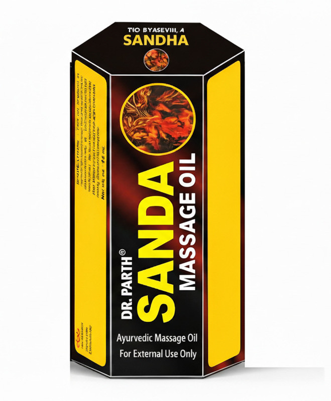 dr. parth biotech Sandha Ayurvedic Massage Oil Herbal Body Relaxation Oil(15 ml)