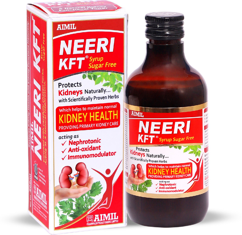 AIMIL NEERI KFT Sugar Free Syrup for Kidney Health | Improves Kidney Function Naturally (Pack of 1)(200 ml)