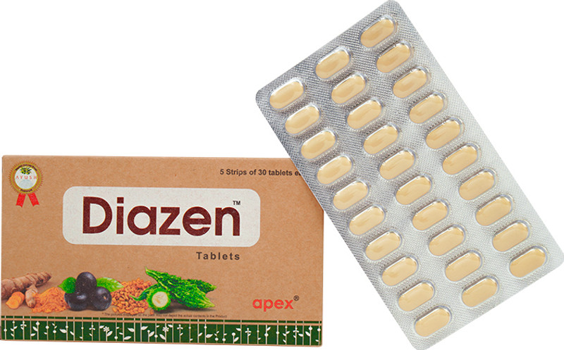 Green Milk Diazen Tablets | 5 Strips od 30 Tablets each(Pack of 5, 150 Tablets)