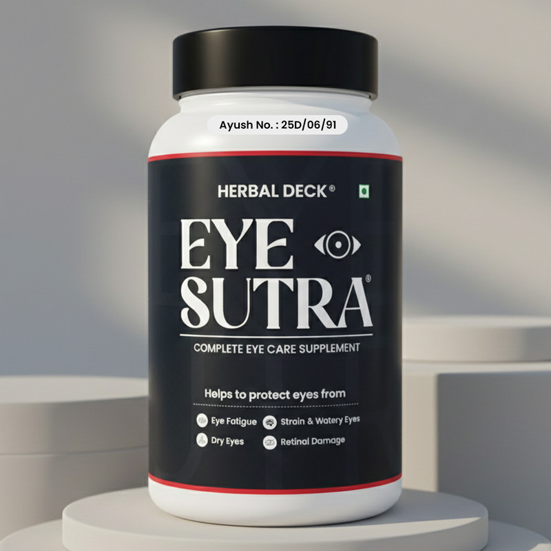 Herbal Deck Herbal Vision Support Formula for Comfortable Eye Health(150 g)