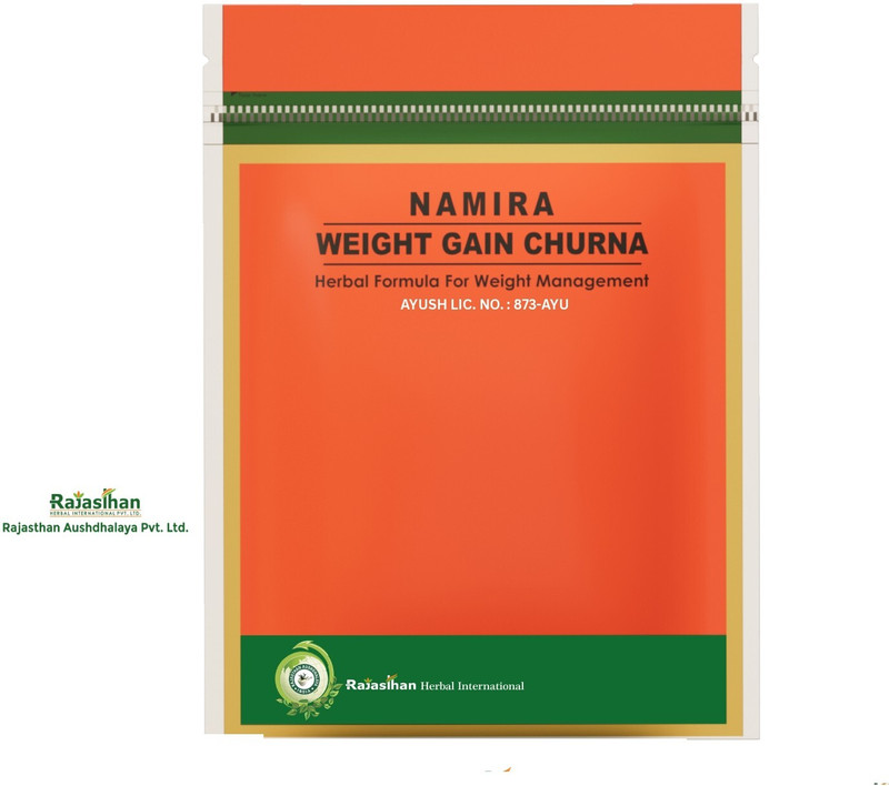 RAJASTHAN AUSHDHALAYA PVT. LTD Rajasthan Herbals Weight Gain Powder - Digestive Friendly Formula(120 g)