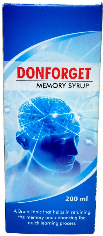 EAST HERBALS DonForget Syrup 200 ML(200 ml)