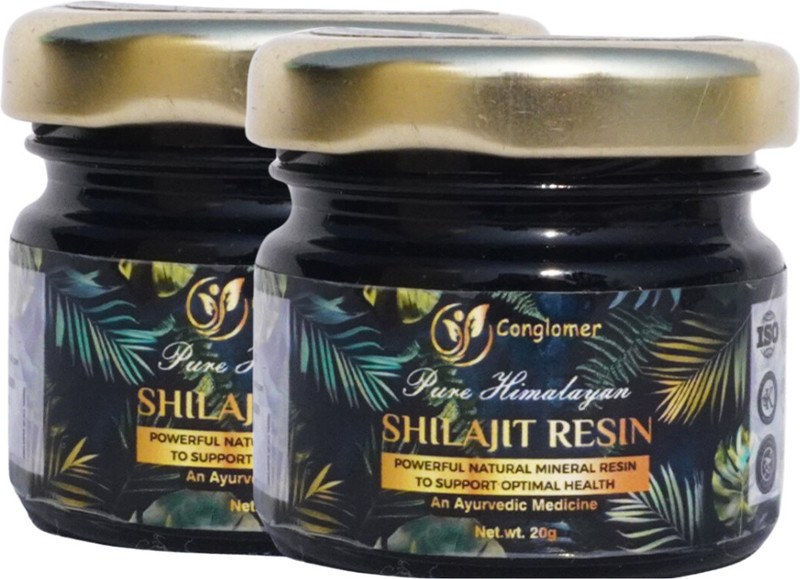 conglomer Himalyan Performance Shilajit Booster Resin(20 g)