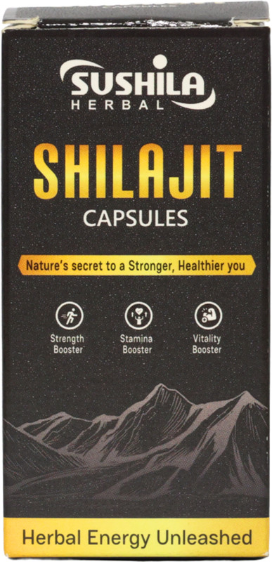 SUSHILA HERBAL SHILAJIT CAPSULE(30 Capsules)
