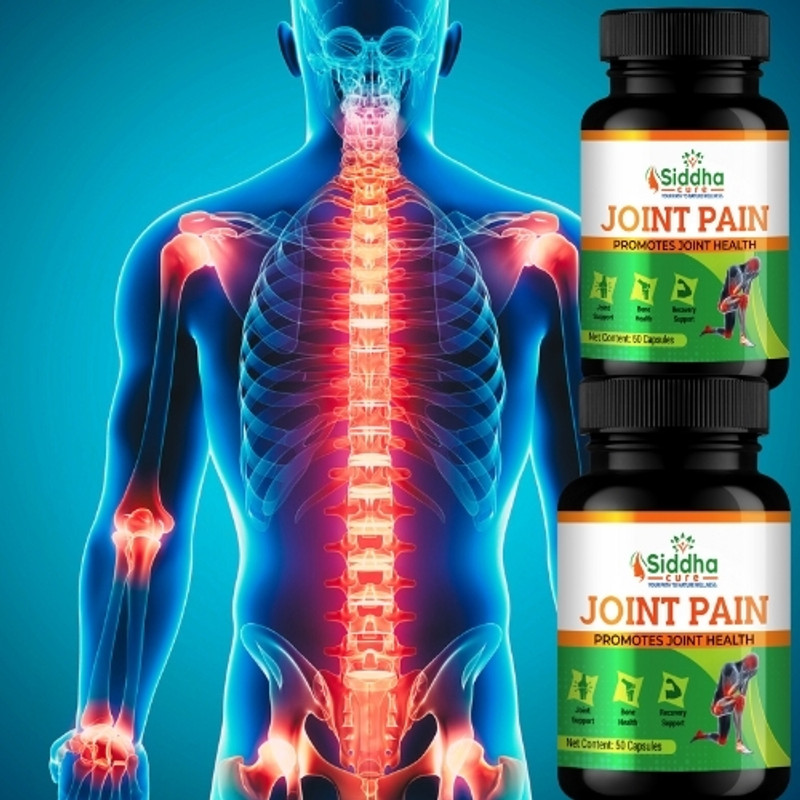 Siddha cure Joint Pain Relief Capsule f(Pack of 2, 50 Capsules, 50 Capsules)