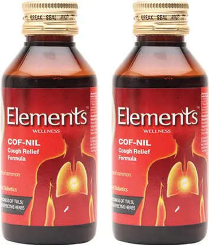 Elements WELLNESS CoughRelief_pack of 2(Pack of 2, 100 ml)