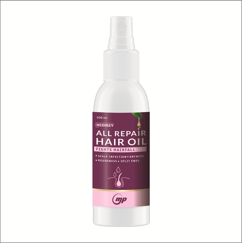 MEDIREV Ayurvedic Hair Oil for hairfall (All Repair) 100 ML(100 ml)