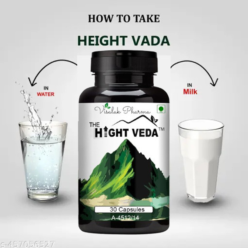 hight veda Height Veda Capsules to Improved Immune system(30 Capsules)