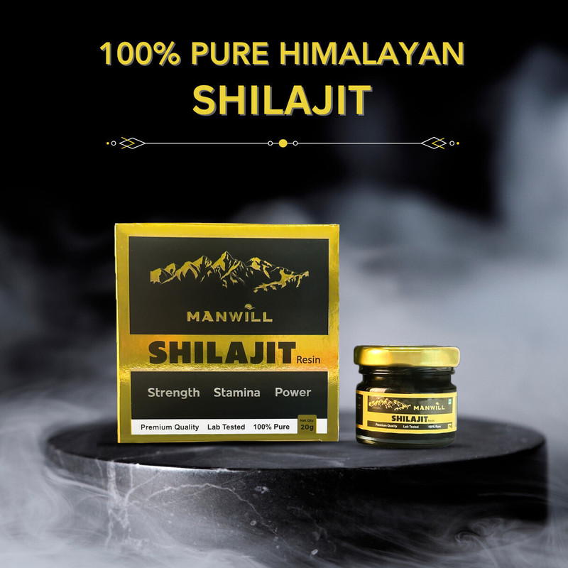 Trivang Himalayan Shilajit Resin|Rich in Fulvic Acid|For Immunity, Strength and Power|(30 g)