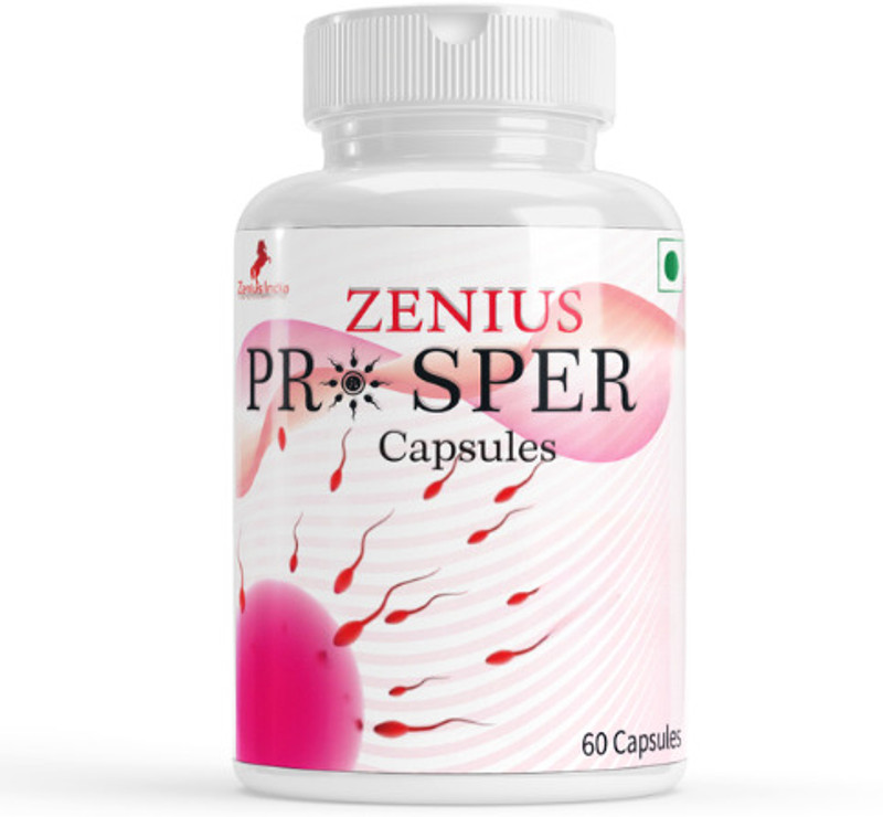 Zenius India Pro Sper Capsule | Advance Formulation For Energy & Stamina(60 Capsules)