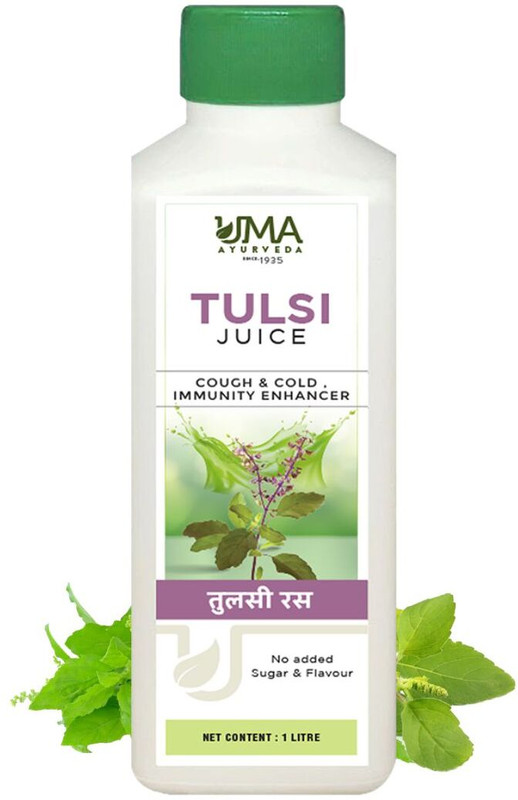 Uma Ayurveda Tulsi 1000 ml Useful in Cough Common Cold, Immunity Booster(1000 ml)