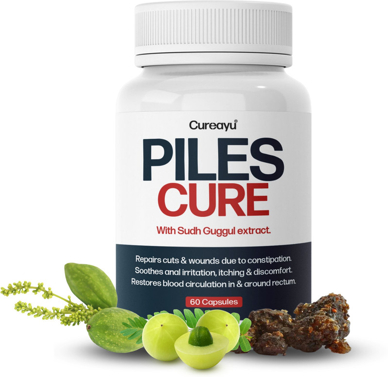Cureayu Memory Plus | For Improved Brain Functions | 100% Herbal(60 Capsules)