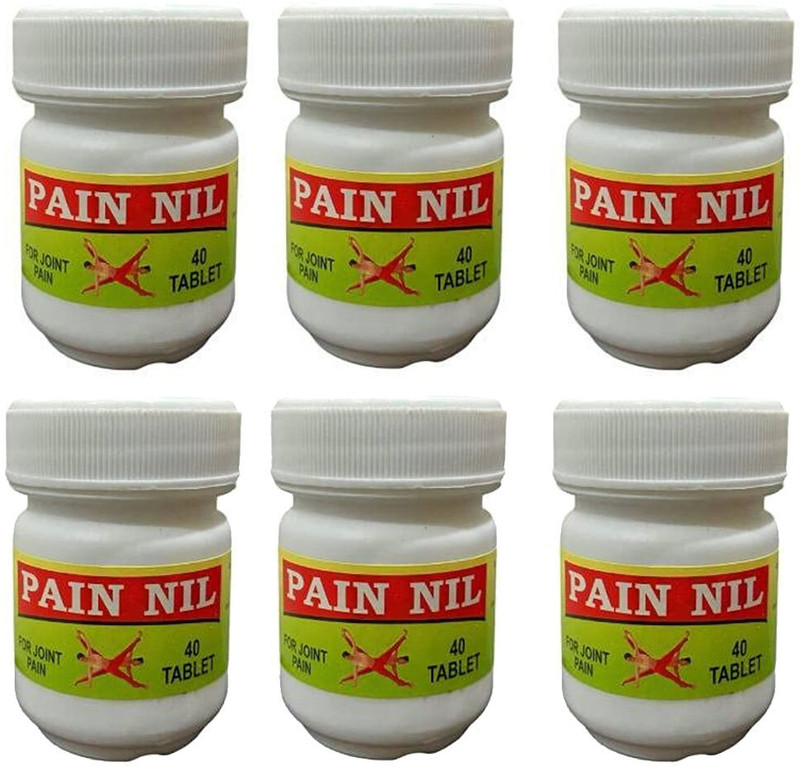 Vaidhya pain nil Tablet, For Joint Pain And All pain relief Tablet (pake of 6) Tablets(6 x 40 Units)