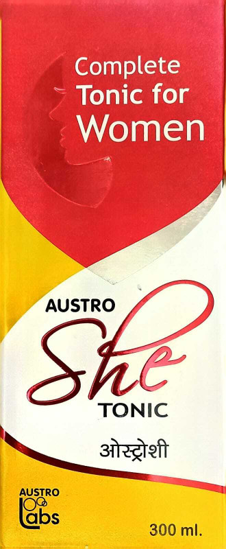 Austro Labs Austro She-300ml Packed with the goodness of Brahmi Moosli Mulethi Ashoka Chhal(300 ml)