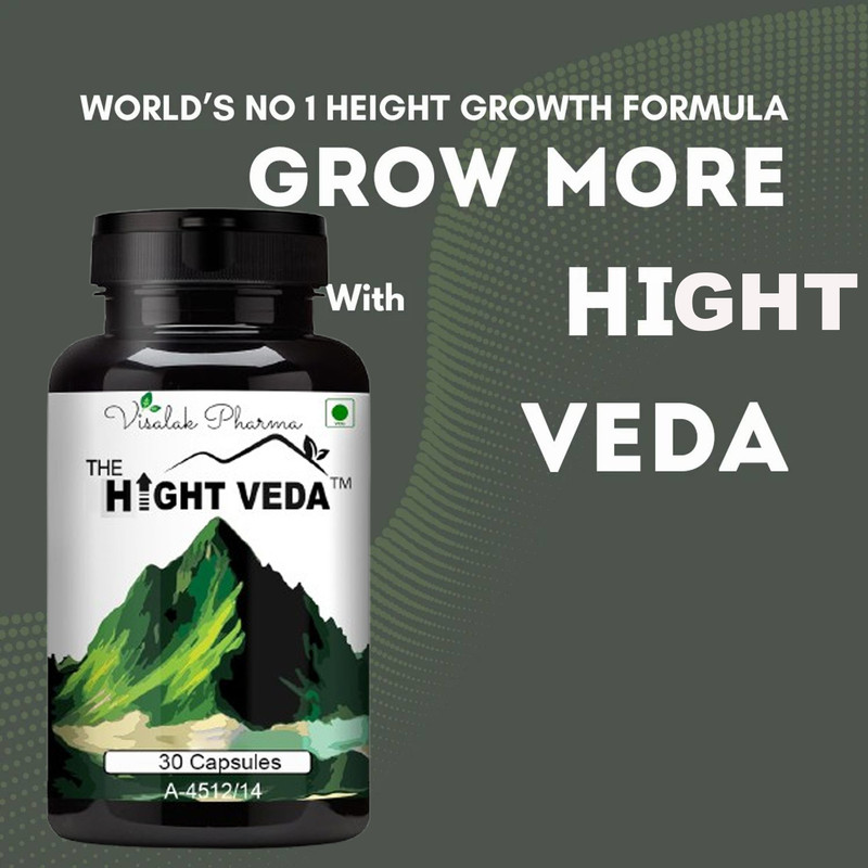 hight veda Height Vedaa Capsules is perfect for kids, teens and adults(30 Capsules)
