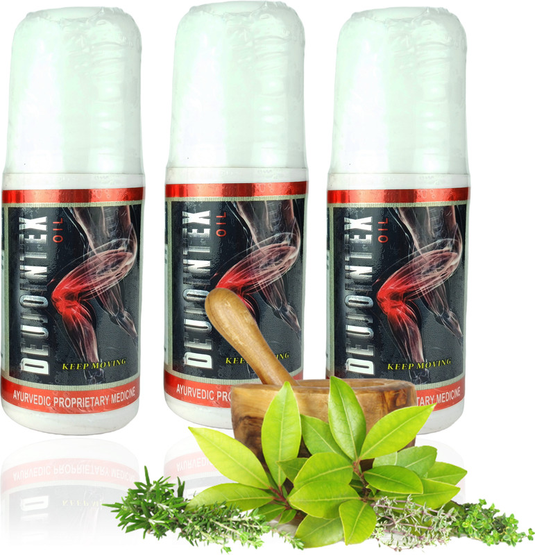 Brihad Deujointex Brihad Ayurvedic Deujointex Joint & Muscles Pain Relief Oil(Pack of 3, 150 ml)