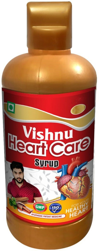 VISHNU SUGAR NASHAK Vishnu Heart Care Syrup: Ayurvedic Wellness for a Stronger Heart"(996 ml)