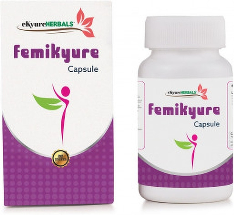 Ekyure Herbals FEMIKYURE CAPSULE(Pack of 2, 30 Capsules)
