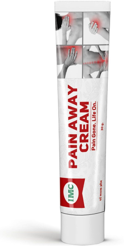 IMC Pain Away Cream | Instant Relief for Joint, Muscle & Back Pain, Cooling(30 g)