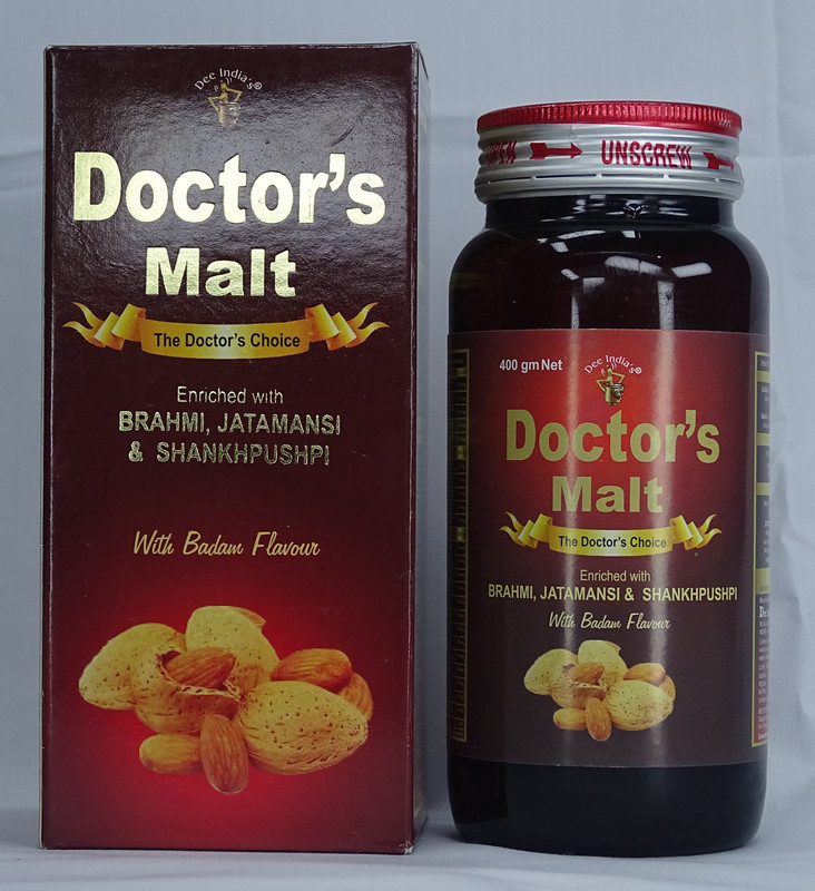 DEE INDIA HERBALS Doctor 's Malt The Doctor's Choice (400 Gm)(400 g)