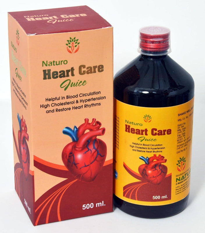 NATURAGENESIS Heart Care Juice | Ayurvedic Juice with Arjuna, Garlic, Punarnava & Guggulu(500 ml)