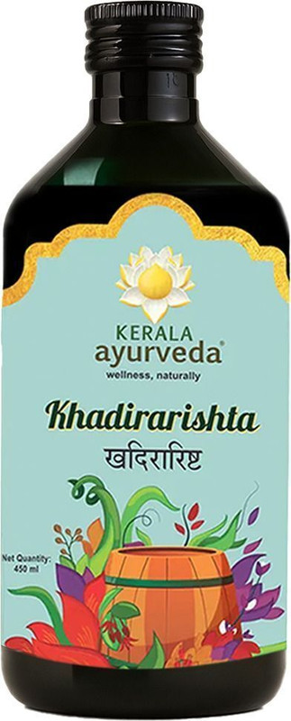 Kerala Ayurveda Khadirarishta | Blood Purifier for Acne & Glowing Skin(450 ml)
