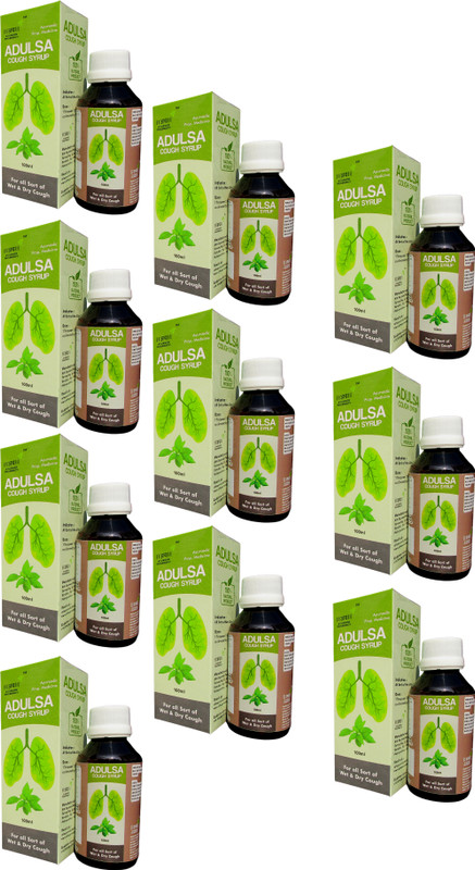 Ath Ayurved Pharmacy Adulsa Syrup Pack of 3(300 ml)