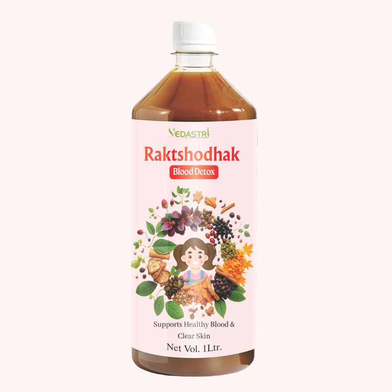 Neuro Pharma Raktshodhak Blood Purifier|Supports Clear Skin, Healthy Blood & Detoxification(1 L)