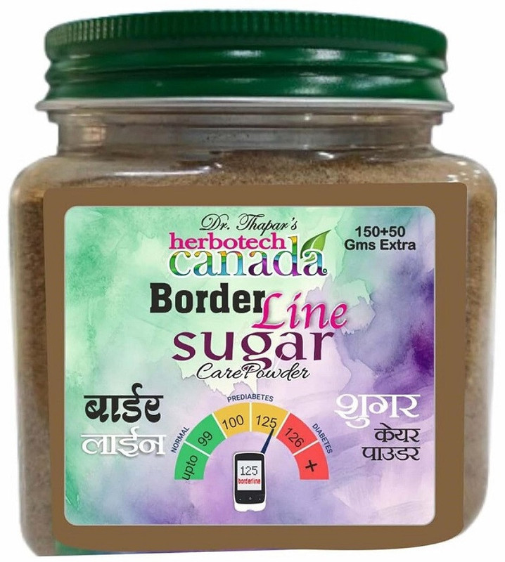 Dr. Thapar's Border Line Diabetes Care Powder 150+50 Gms Extra(300 g)