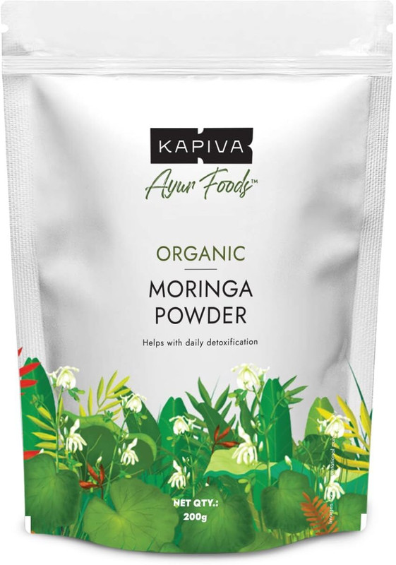 Kapiva Ayur Foods Organic Moringa Powder 200G(200 g)