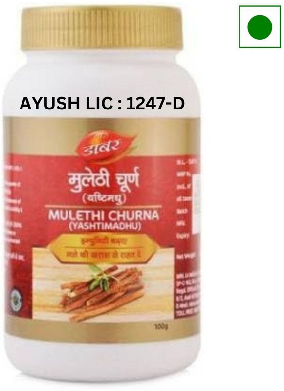 Dabur Mulethi Churan 100gm (Pack of 1)(100 g)