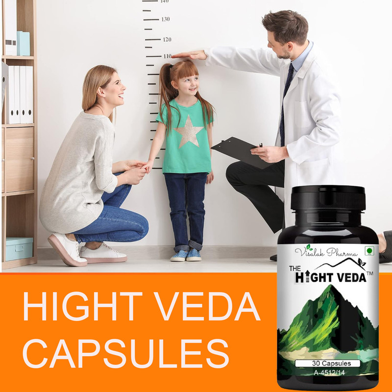 hight veda Height Vedaa Capsules-Helps to grow taller(30 Capsules)