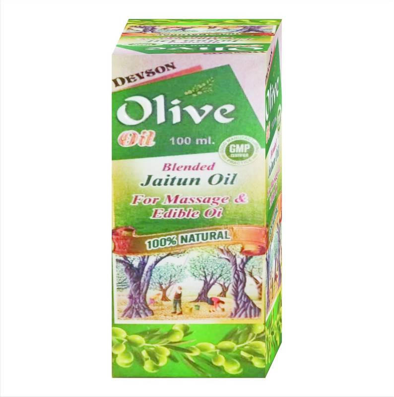 Devson Olive Oil, An Ayurvedic Jaitun Oil, 100ml (Pack Of 1)(100 ml)