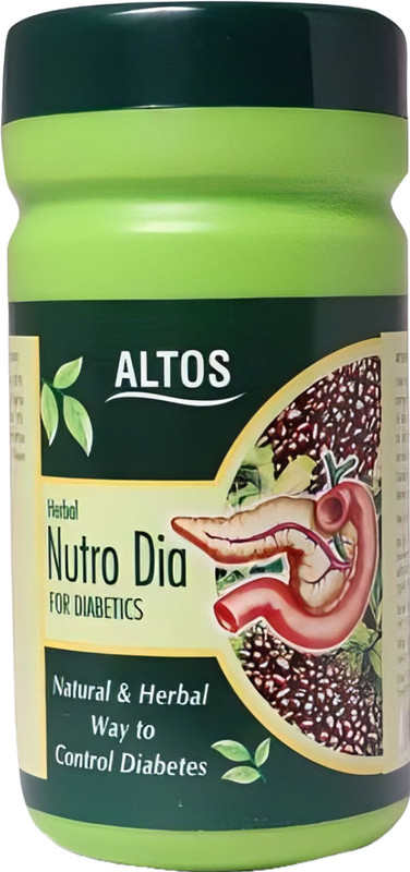 ALTOS Nutro Dia Powder for Control Blood Sugar and Diabetes(100 ml)