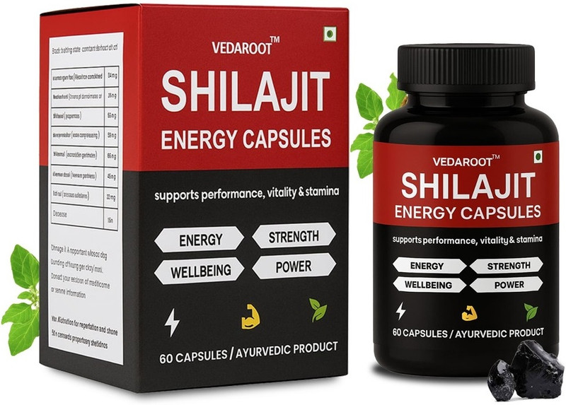 Dabur Shilajit Gold | Premium Vitality | Ayurvedic Supplement for Men | 10 Capsules(10 Capsules)