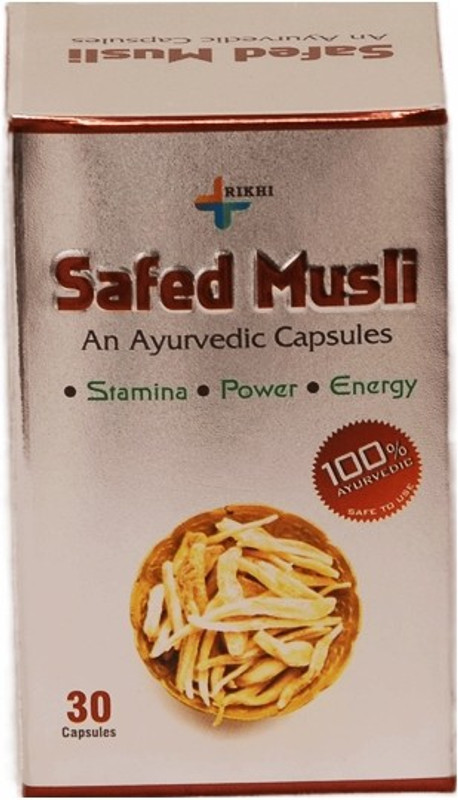 Rikhi Safed Musli Capsule 30 no.s (Ayurvedic Capsule)(30 Capsules)