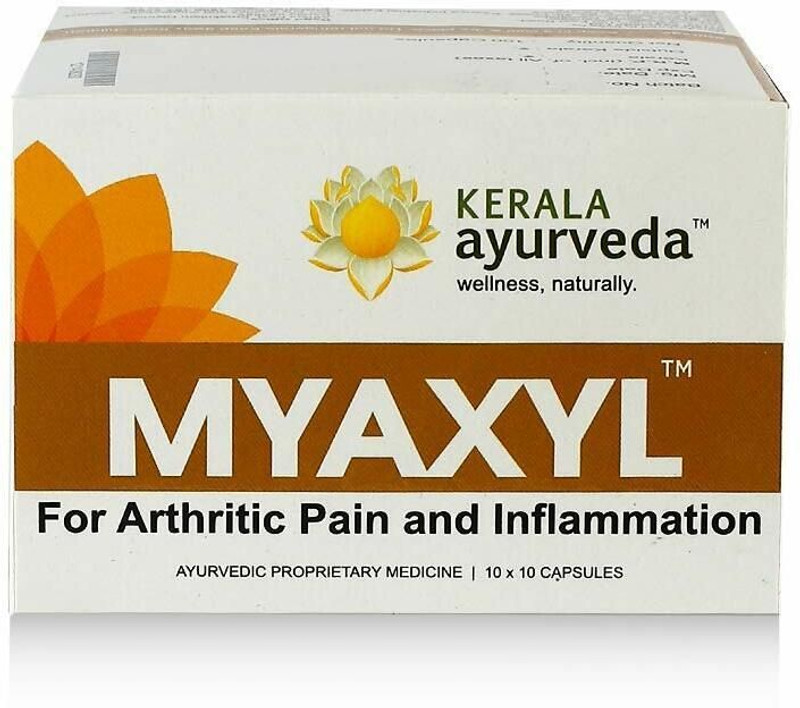 Kerala Ayurveda Myaxyl Capsules 100 Count(100 Capsules)