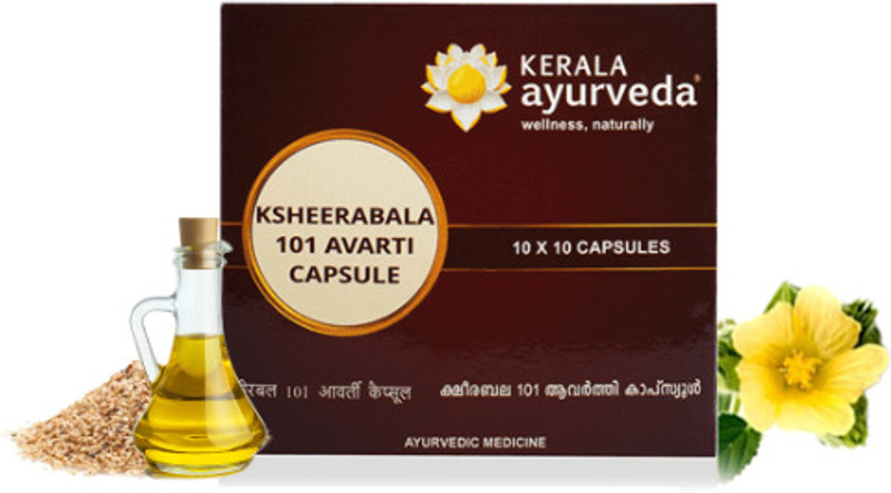 KAPL Kerala Ksheerabala 101 Avarti Capsule(Pack of 2, 100 Capsules)